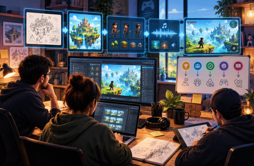 AI Game Development Ideas for Small Creative Teams